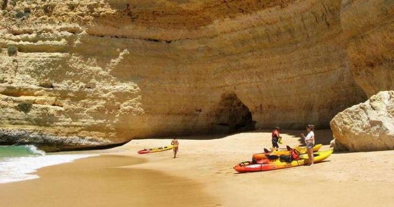 benagil kayak tour header 768x404